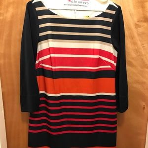 Preppy striped dress Eliza J